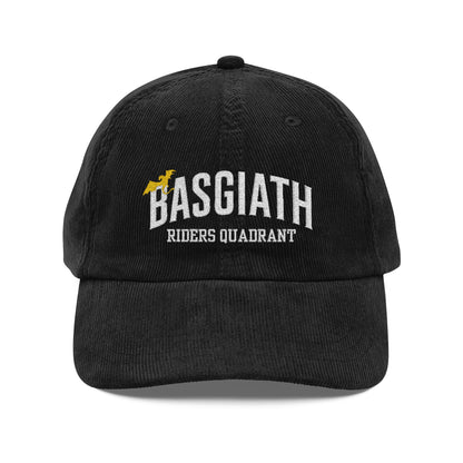 Basgiath Riders Quadrant Hat - Vintage Corduroy Cap