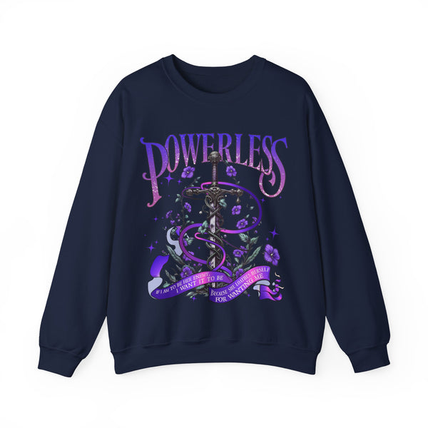 Powerless Sweatshirt in Navy