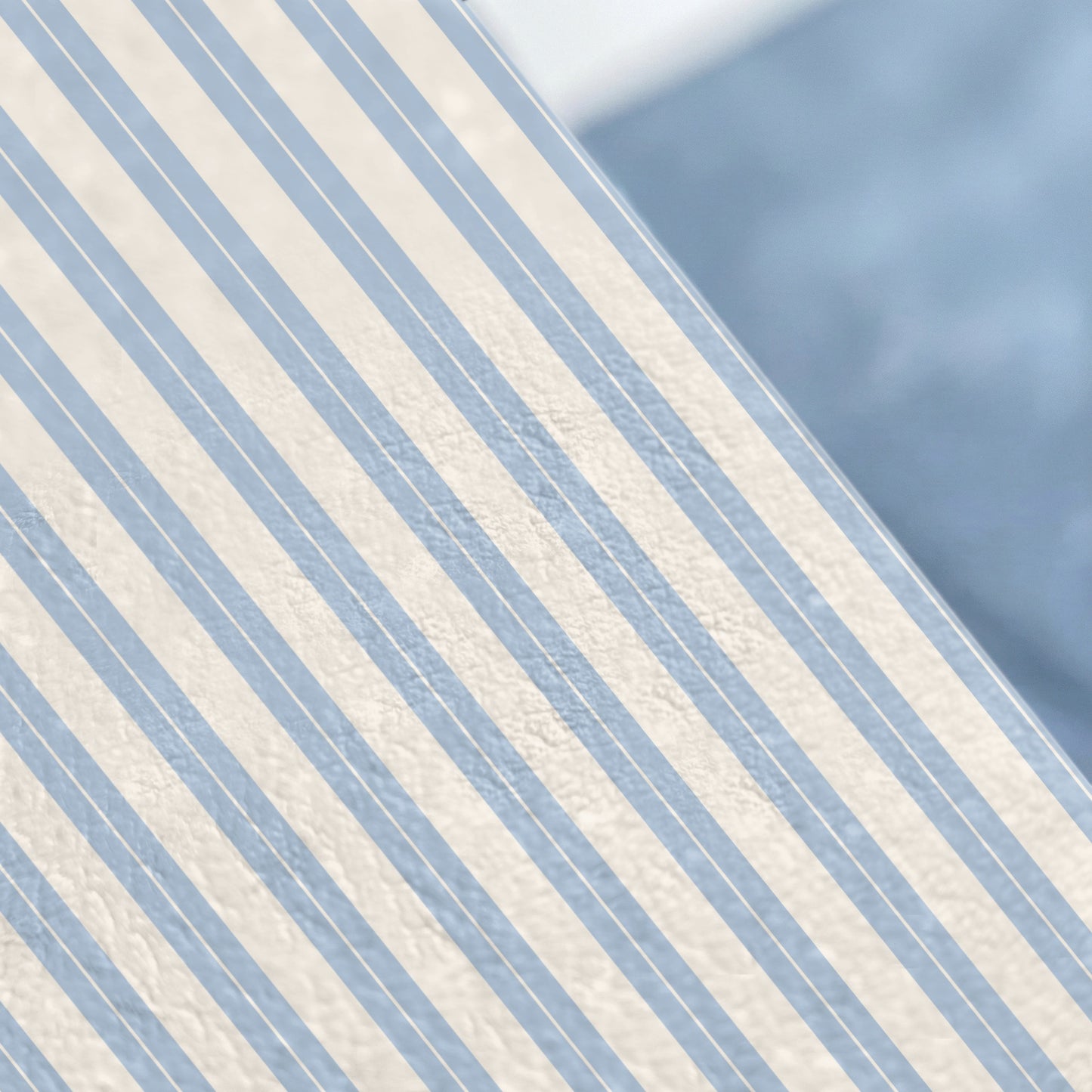 Diagonal Striped Pattern Light Blue and White product