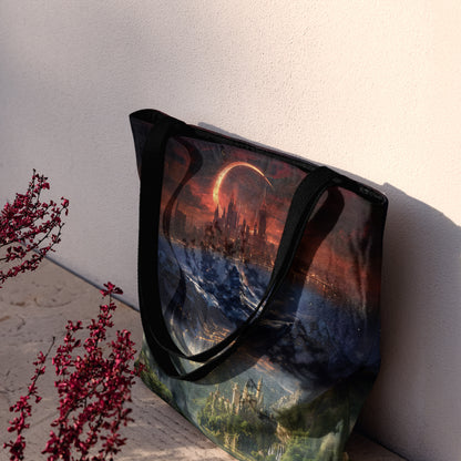 ACOTAR Realms Woven Tote Bag 🌙✨