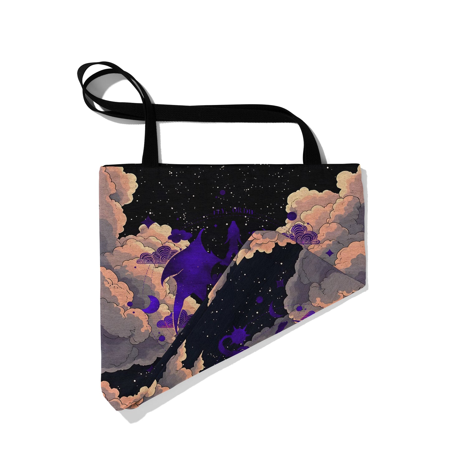 Fly or Die: Enchanting Fourth Wing Dragon Tote Bag