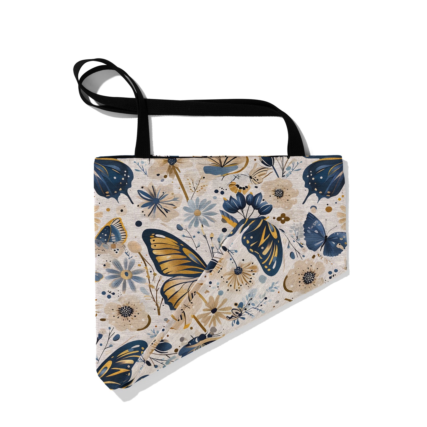 Butterfly Woven Tapestry Tote Bag 🦋🌸