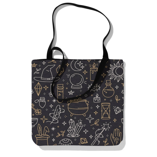 Mystical Enchantment Woven Tote Bag