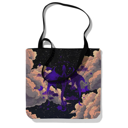 Fly or Die: Enchanting Fourth Wing Dragon Tote Bag