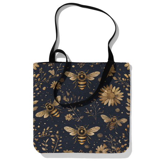 Bumble Bee Woven Tote Bag