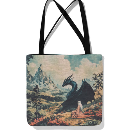 Abraxos Woven Tote Bag 🐉✨