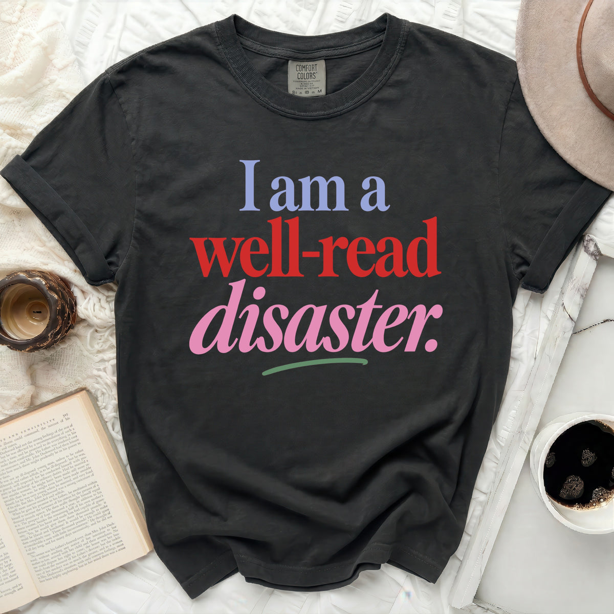 Well-Read Disaster Tee