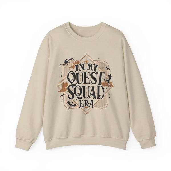 In My Quest Squad Era Sweatshirt in Sand