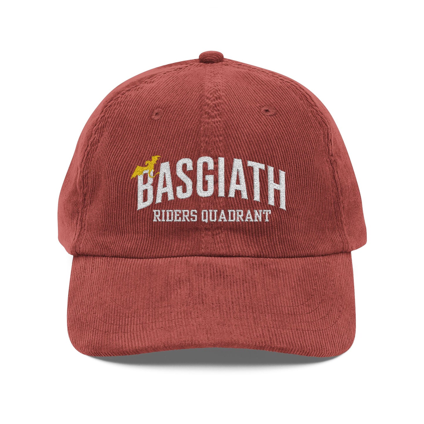 Basgiath Riders Quadrant Hat - Vintage Corduroy Cap