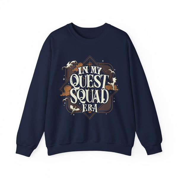 In My Quest Squad Era Sweatshirt in Navy