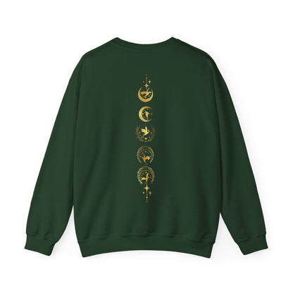 Fourth Wing "Basgiath War College" Dragon Sweatshirt - MagicMerchEmporium