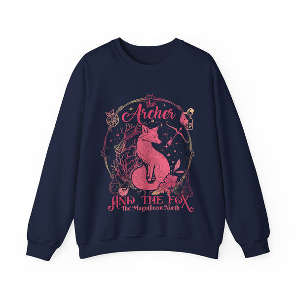 The Archer and The Fox Sweatshirt in Navy