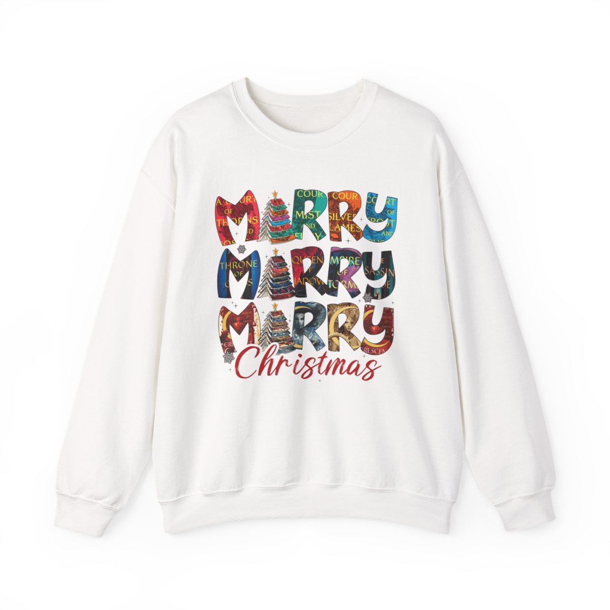 Merry Marry Christmas Festive Design Sweatshirt