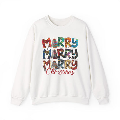 Merry Marry Christmas Festive Design Sweatshirt