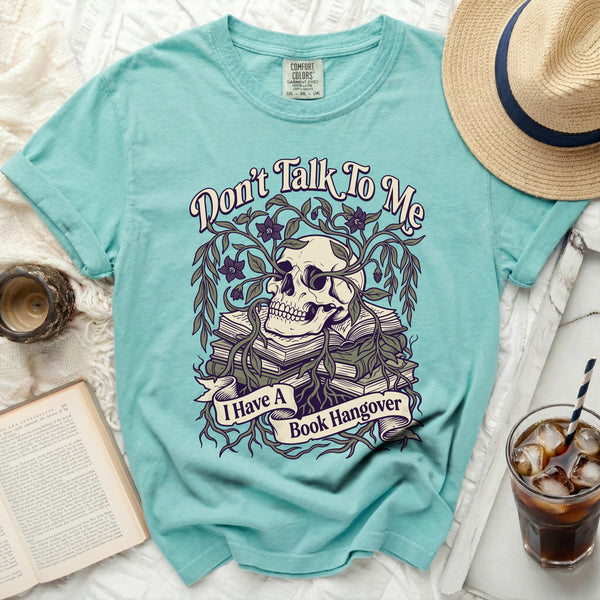 Book Hangover Tee in Island Reef