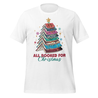 All Booked for Christmas Graphic T-Shirt