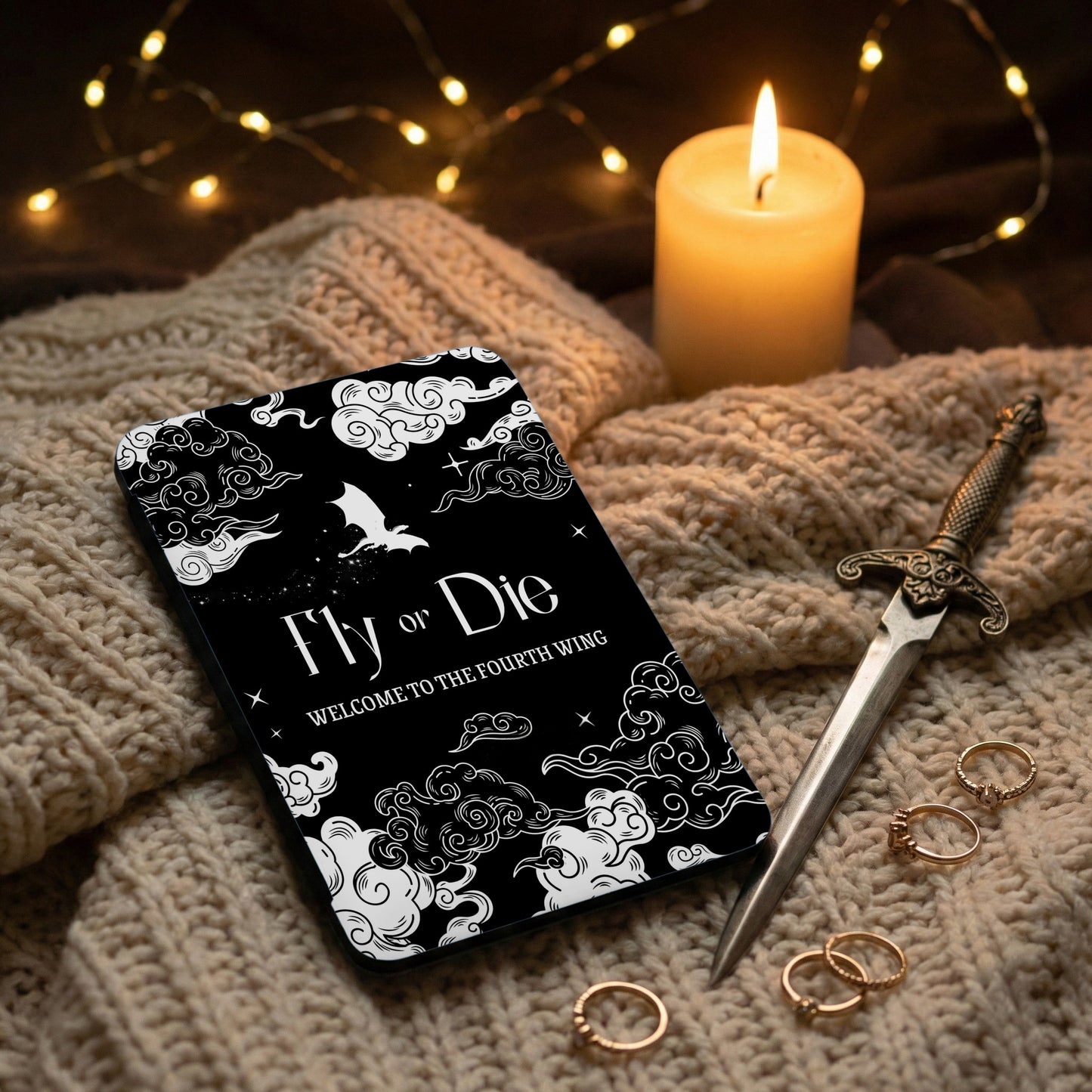Fly or Die Welcome to the Fourth Wing Phone Case product type