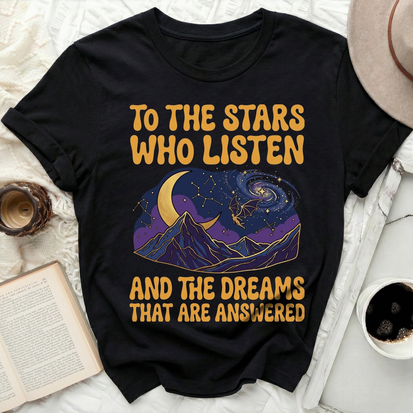 TO THE STARS WHO LISTEN AND THE DREAMS THAT ARE ANSWERED product type