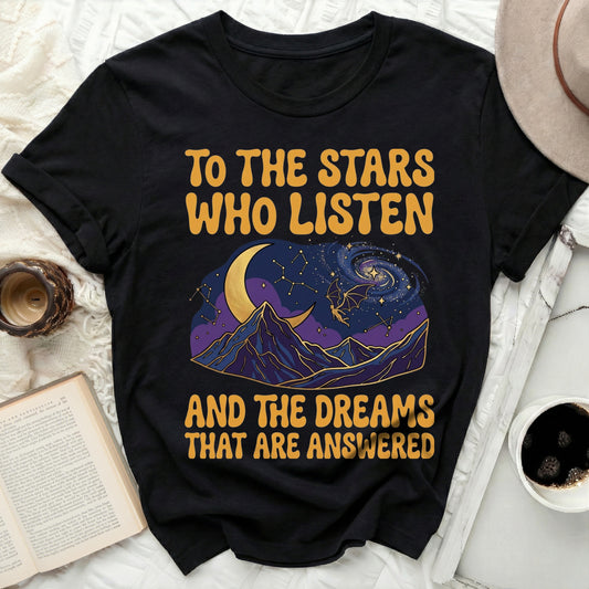 TO THE STARS WHO LISTEN AND THE DREAMS THAT ARE ANSWERED product type