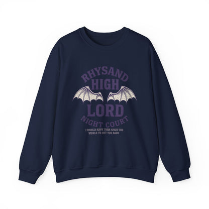 Rhysand High Lord Night Court Crewneck Sweatshirt