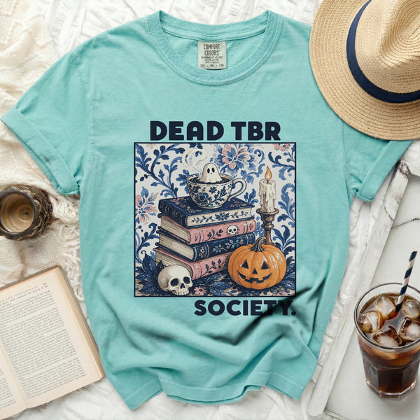 Dead TBR Society Tee in Island Reef