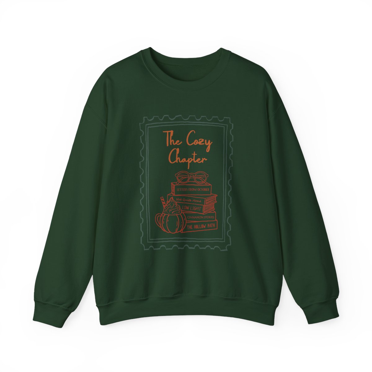 The Cozy Chapter Quote Design Sweatshirt Product