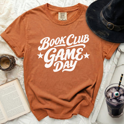 Book Club Game Day Tee