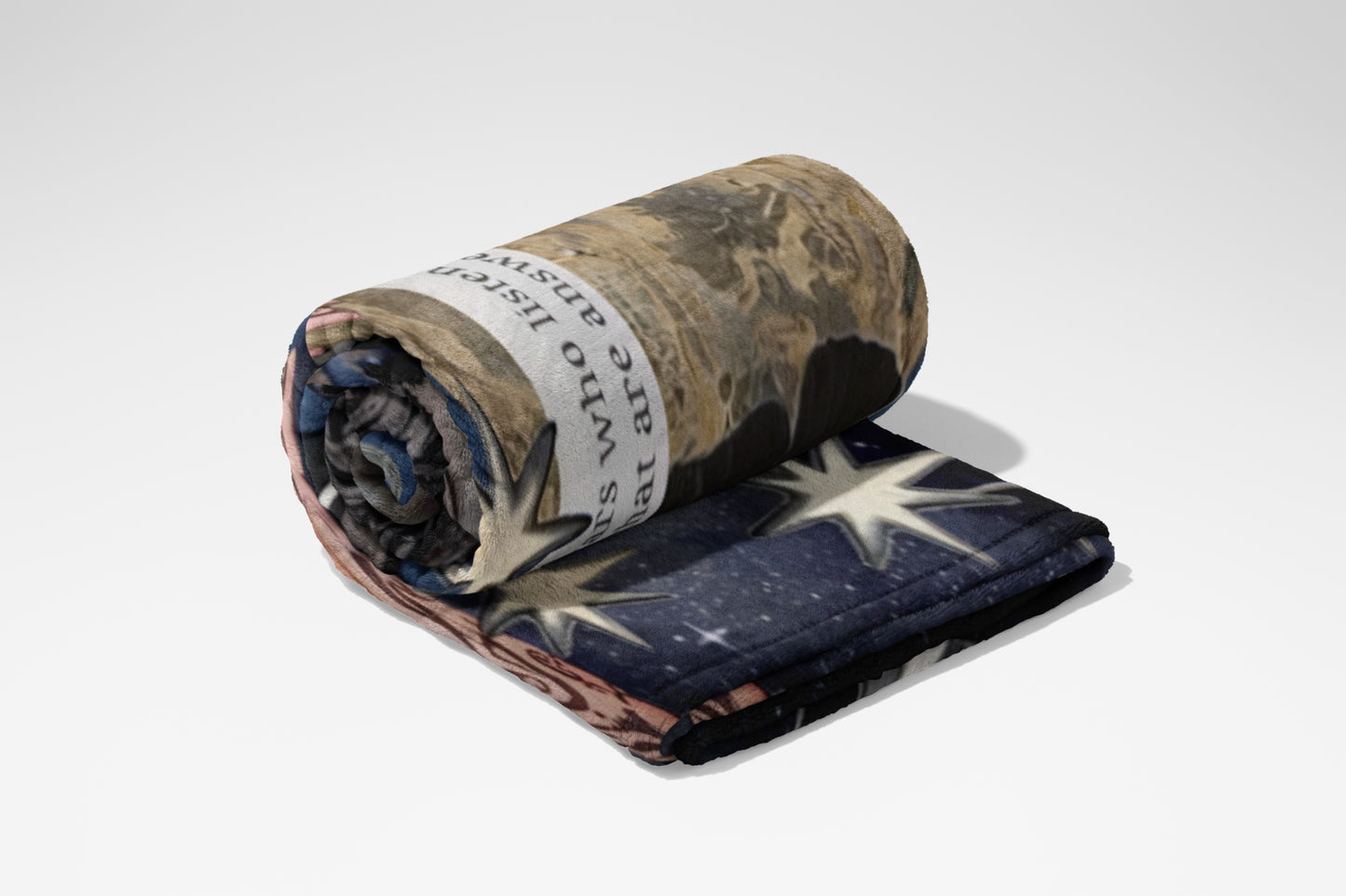 Celestial Stars Design Cozy Blanket