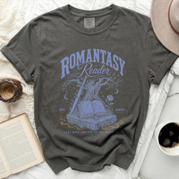 Mystic Romantasy Reader Tee in Pepper