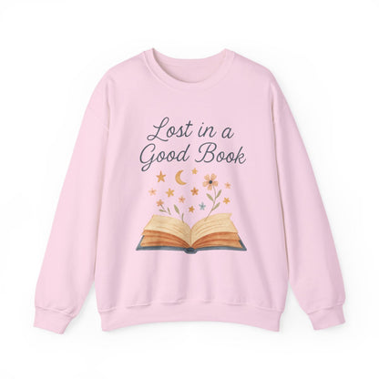 Lost in a Good Book Graphic Sweatshirt