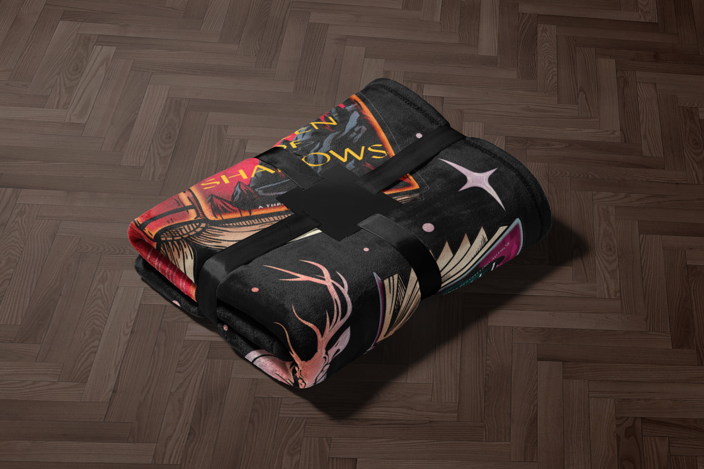 Cozy Artistic Deer Design Blanket for Your Home