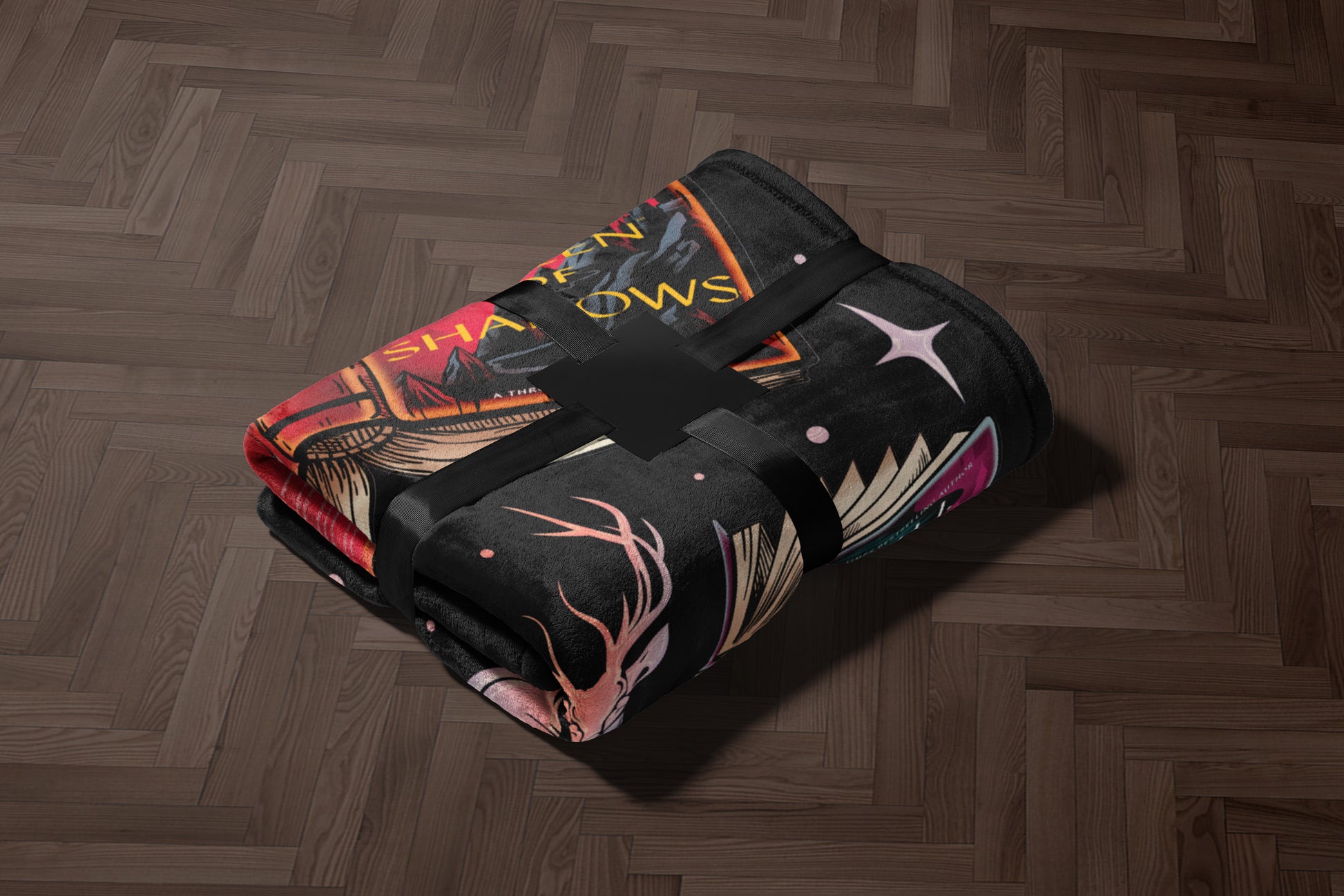 Cozy Artistic Deer Design Blanket for Your Home