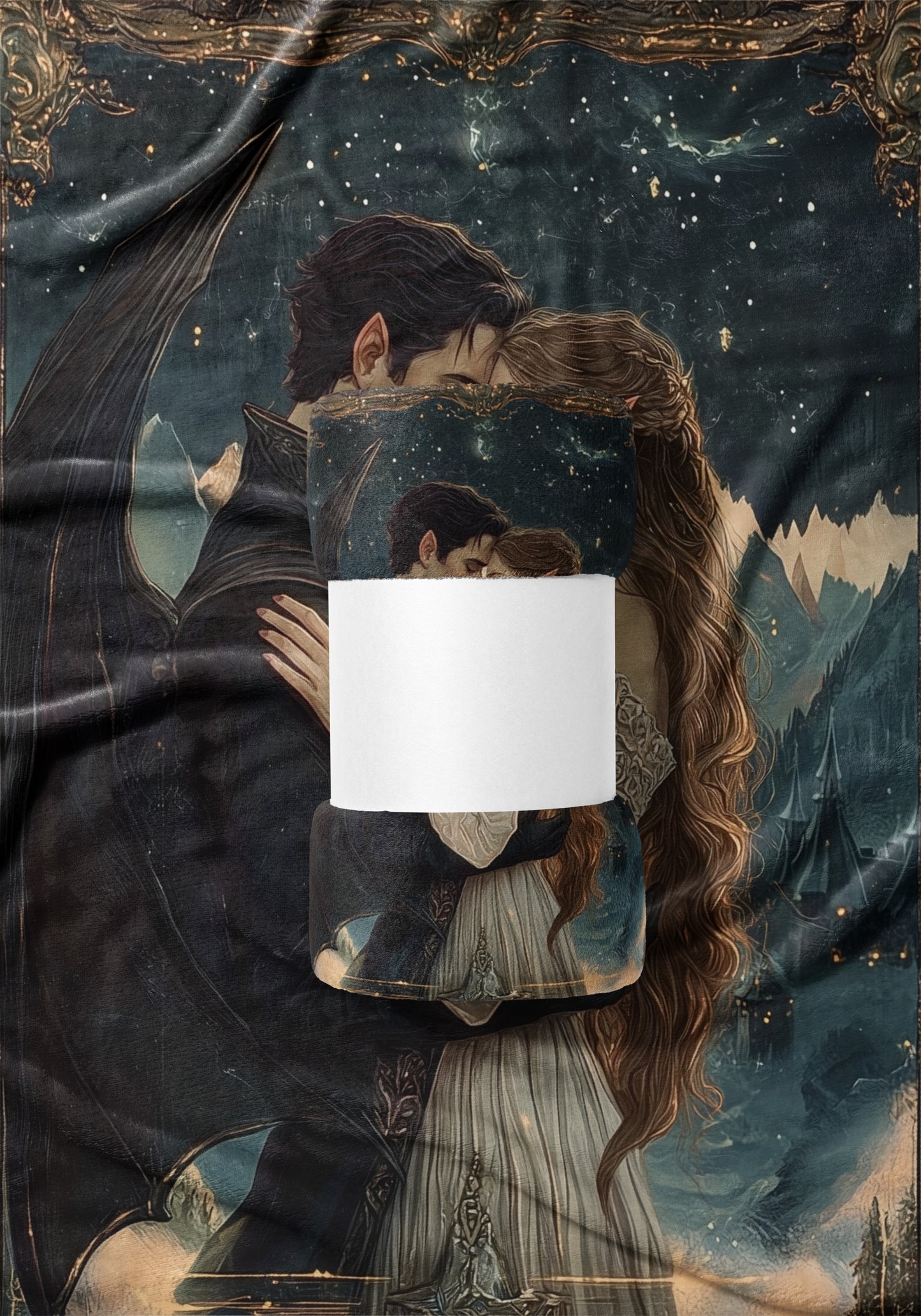 Enchanting Embrace Fantasy Illustration product