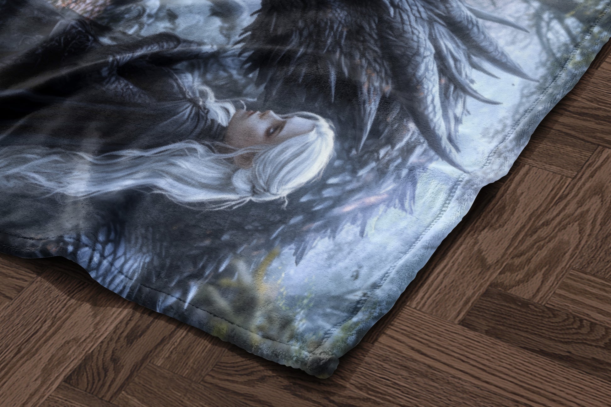 Fantasy Art Blankets Dreamy Design Cozy Blanket