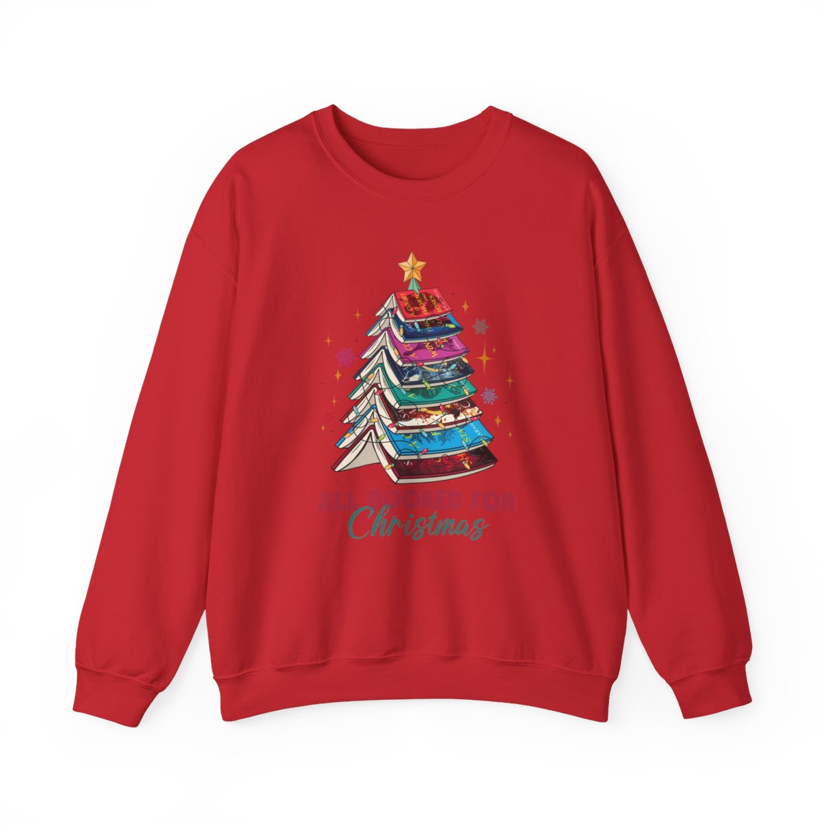 Book Lovers Rejoice Christmas Tree Sweatshirt