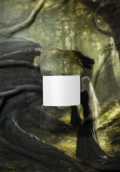 Mysterious Dragon Encounter Fantasy Bedding Set