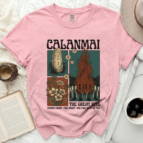 Calanmai Great Rite Tee in Blossom