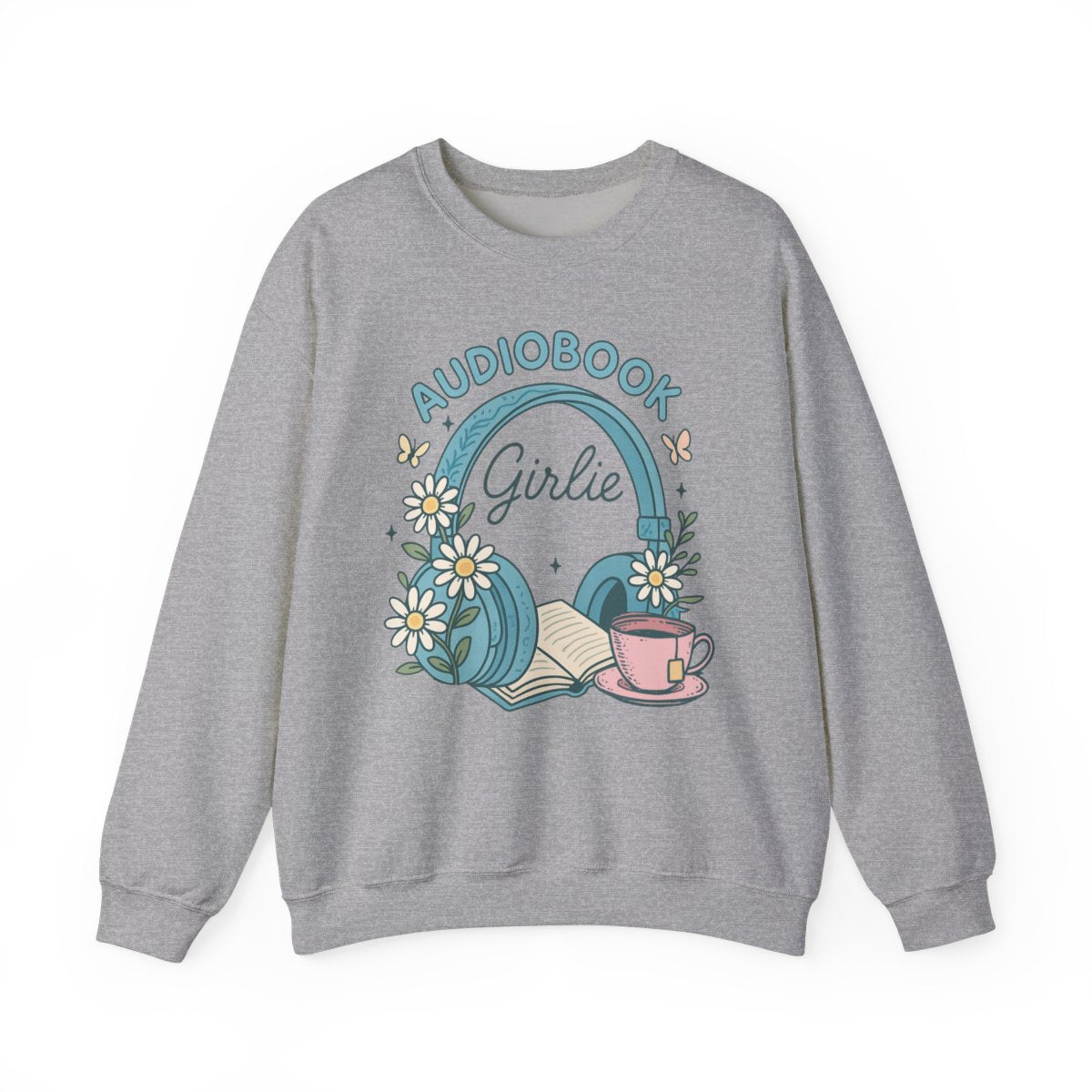 Audiobook Girlie Graphic Cozy Sweatshirt Product
