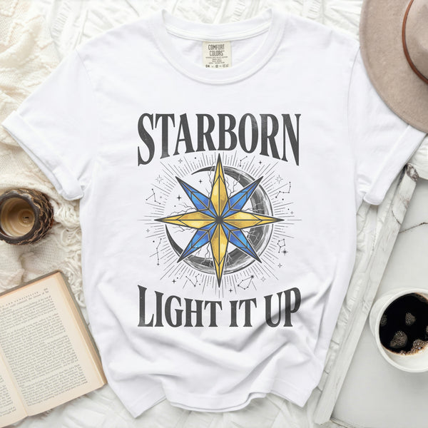 STARBORN Light it Up Tee in White
