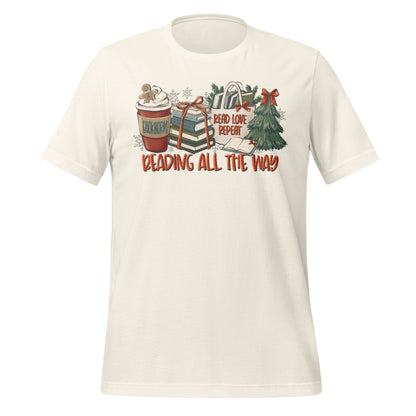Reading All the Way Holiday Theme T-shirt Product
