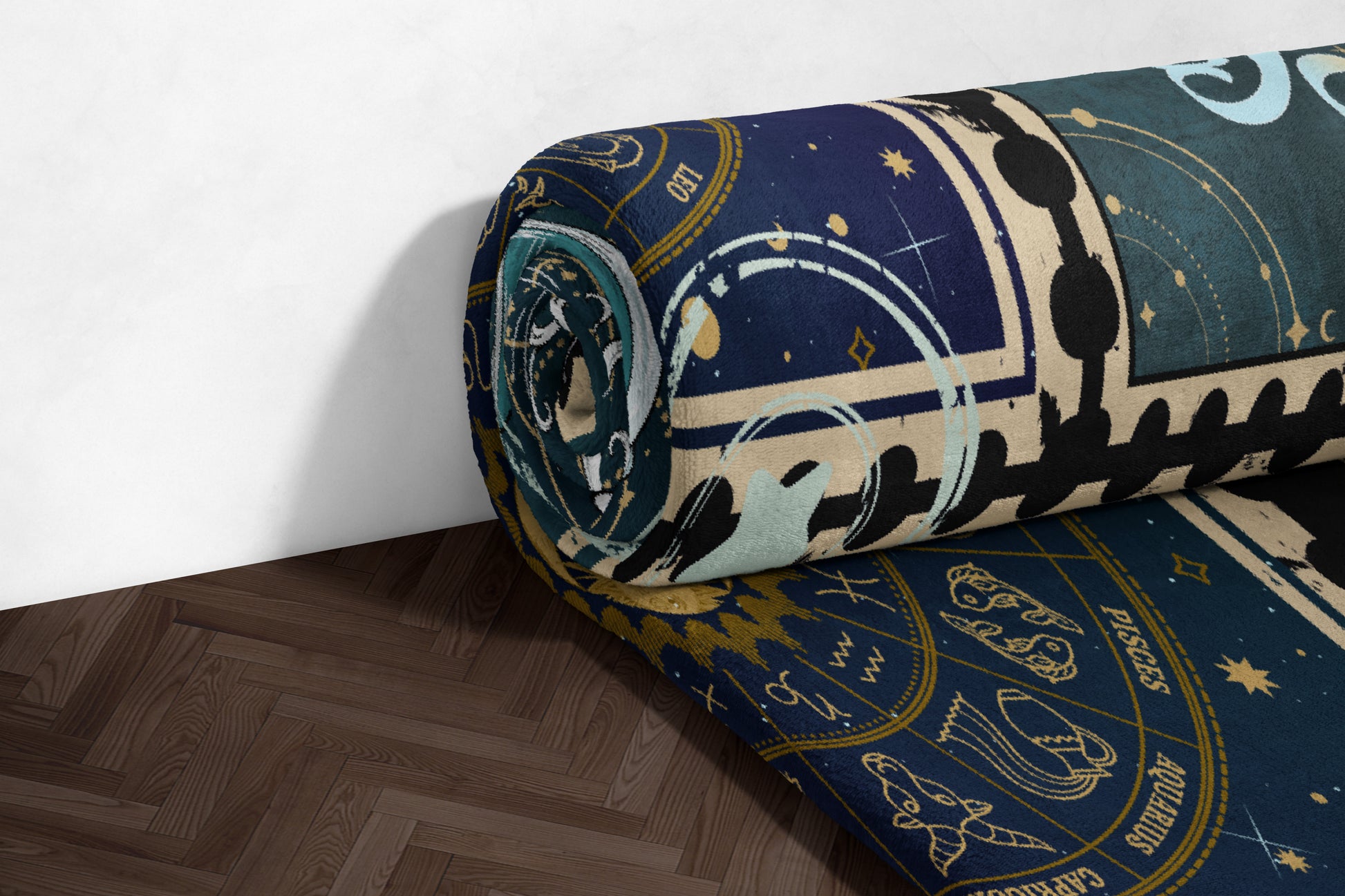 Zodiac Horoscope Design Area Rug