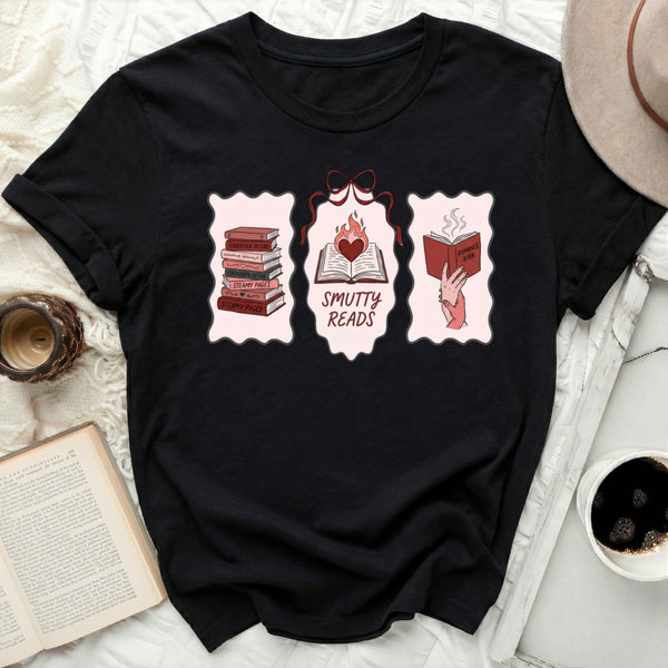 Vintage Romance Frames Tee in Black