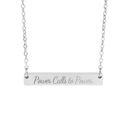 Power Calls to Power Necklace - MagicMerchEmporium