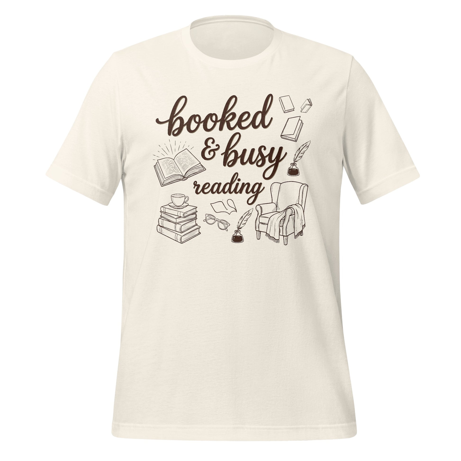 Booked and Busy Reading Graphic Tee