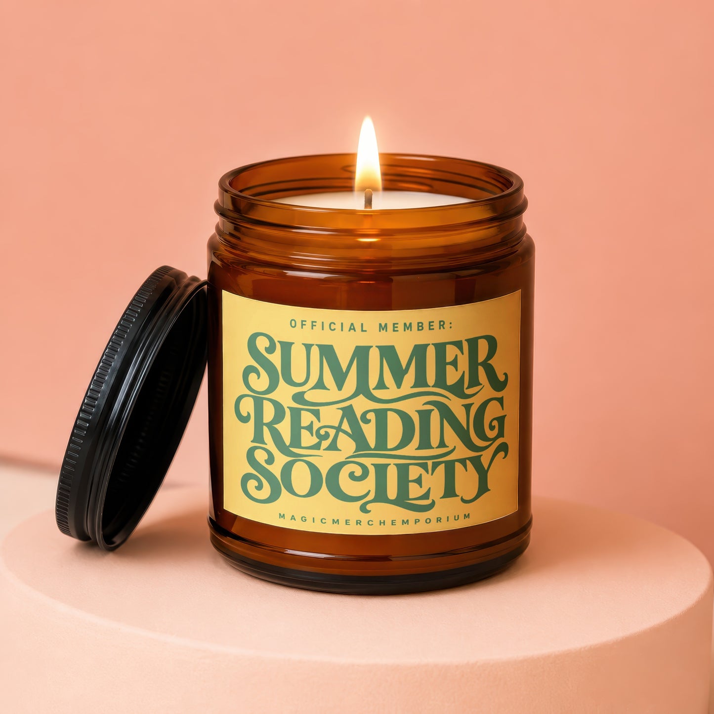 Society Reading Candle
