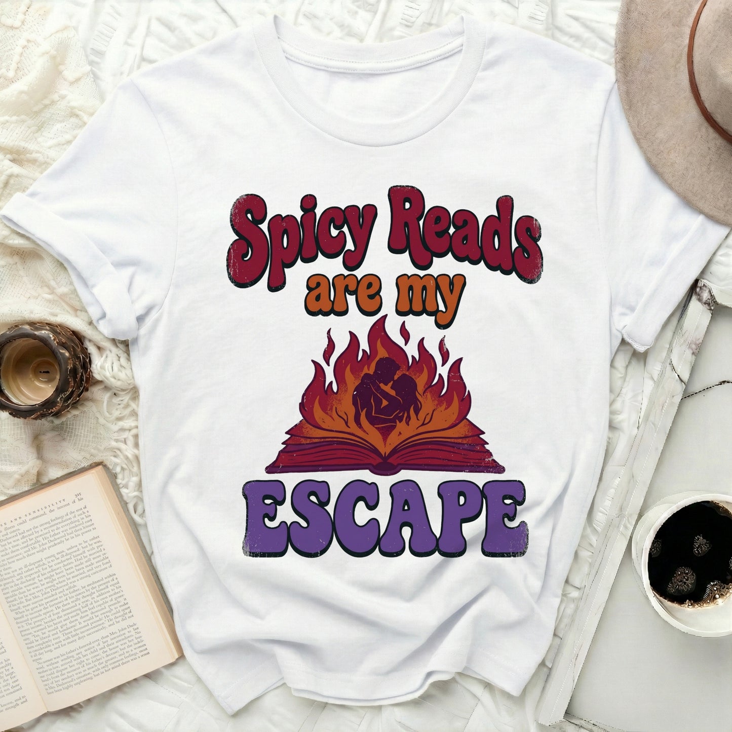 Spicy Reads are my ESCAPE Book Lover product type
SpicyReads
BookLover
ReadingEscape
RomanceBook
BookishGift
LiteraryFan
FictionalWorlds
BookwormLife
GraphicTee
NovelReader
EscapeReality
ReadingIsLife
BookNerd
FlameBook
FantasyReads
BookClub
AvidReader
RomanticFiction
StoryLover
UniqueDesign
