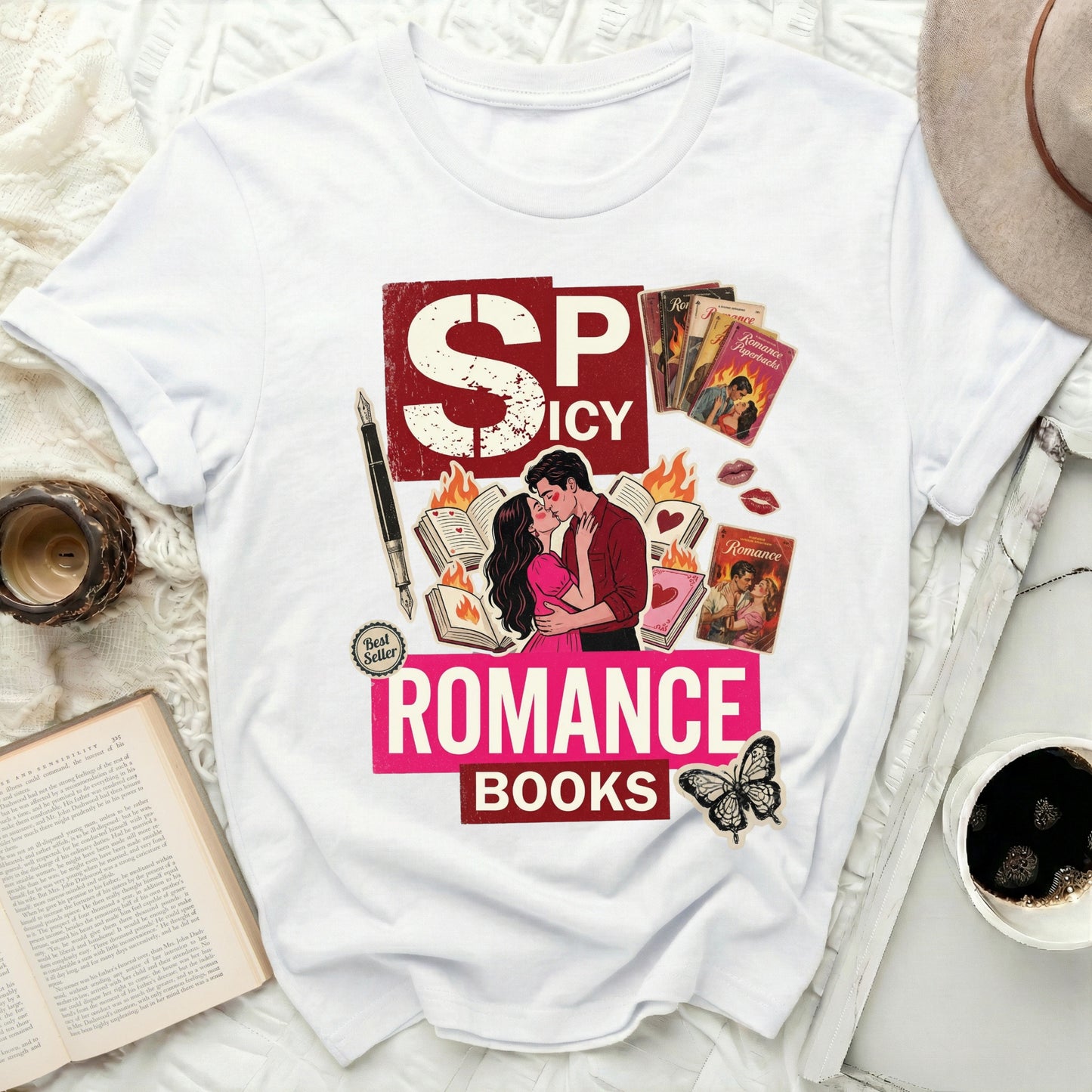 Spicy Romance Books Design Lovers Favorite product type