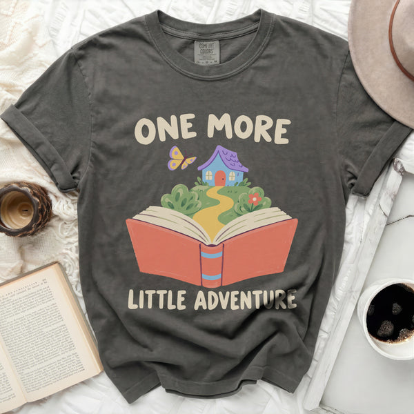Little Adventure Storybook Tee in Pepper