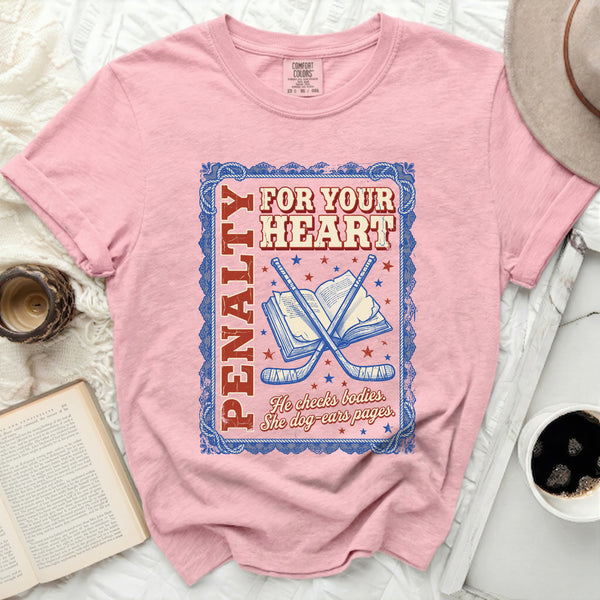 Penalty For Your Heart Tee in Blossom
