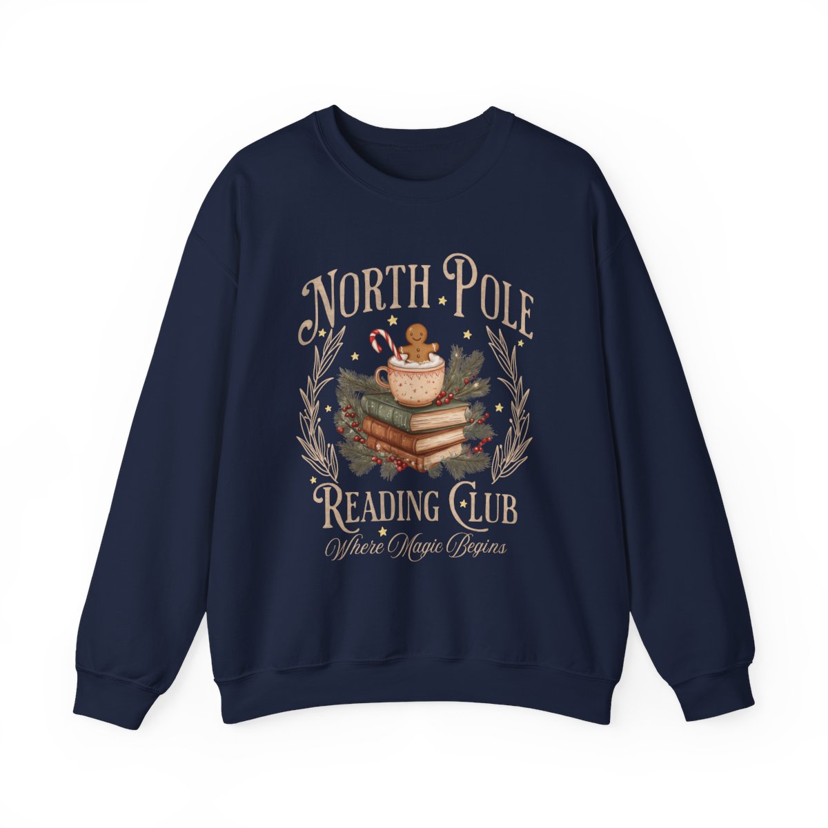 North Pole Reading Club Cozy Winter Sweatshirt